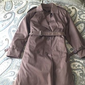Long Belted Trenchcoat with Removable Liner